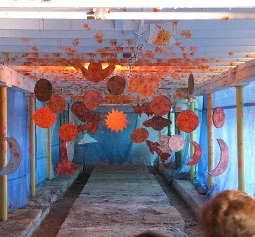 Paintball Range in Saratoga at Ellms Family Farm
