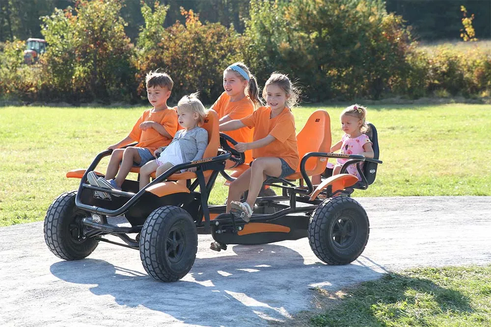 Pedal Carts Enjoy Fun Fall Activities at Ellms